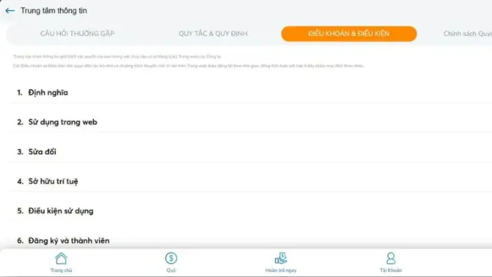 Quy định sử dụng khi tham gia cá cược tại BK8