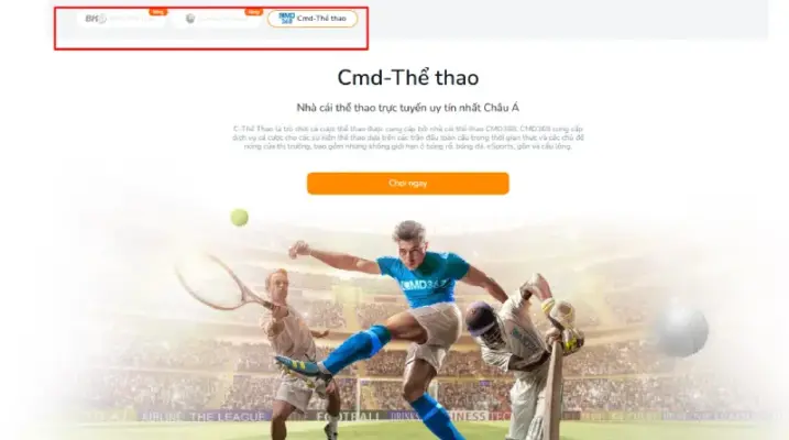 Nhiều nhà cung cấp trò chơi thể thao lớn có mặt tại BK8.